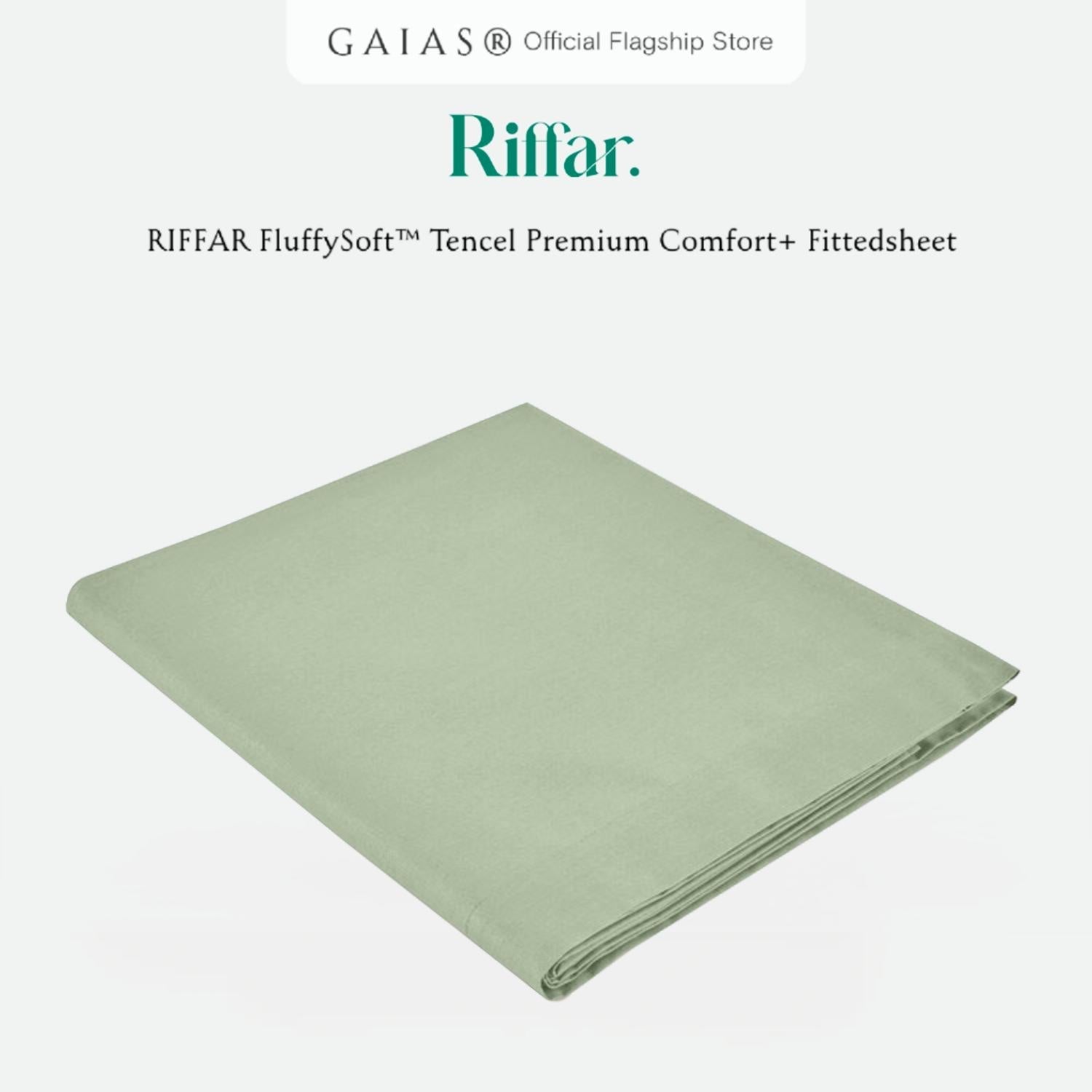 FINAL SALES | Riffar FluffySoft™ 100% Tencel & Rufy Fitted Sheet / Quilt Cover (Reject Stock)