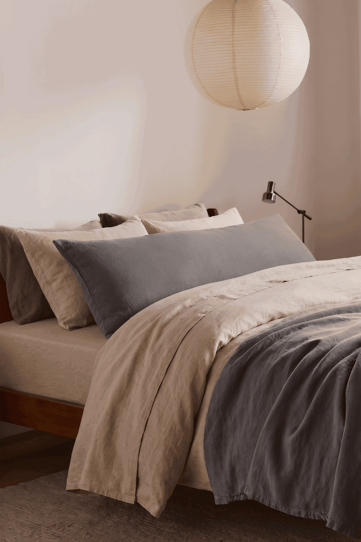 Body Pillowcase | Stone